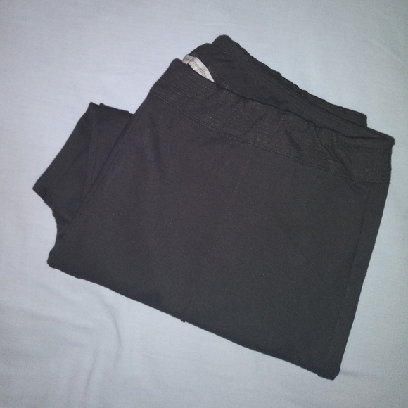🆕Soft Surroundings | Olive Green Cropped Lounge Pants Size Large Petite - Picture 2 of 14